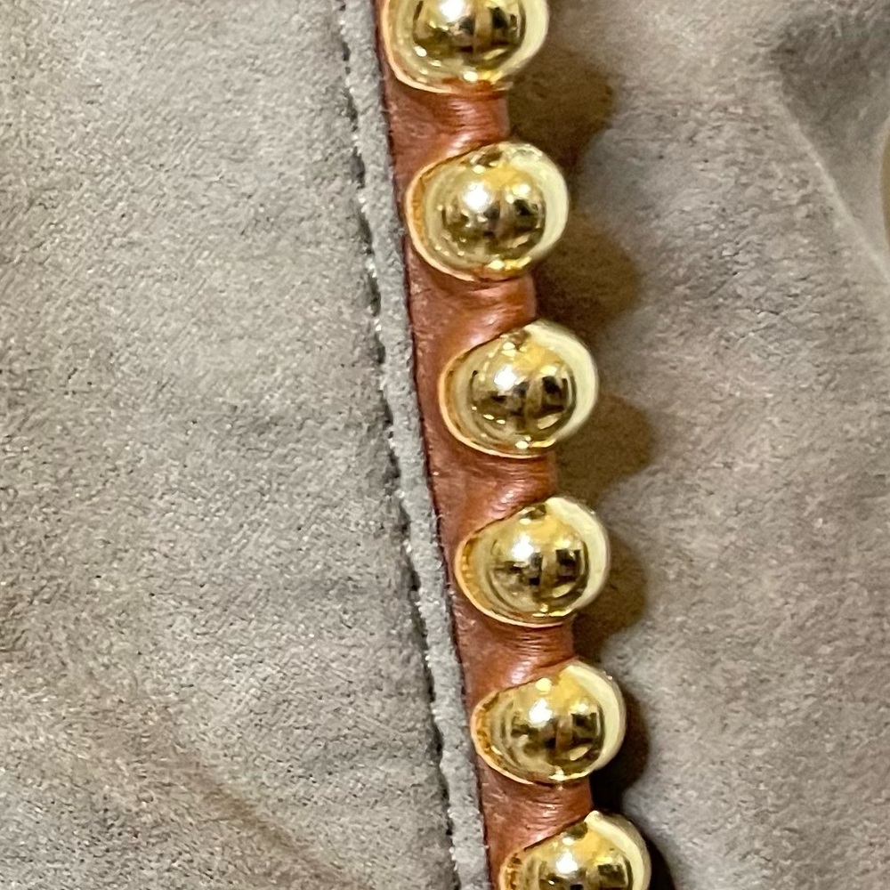 Big Buddha Grayson Suede Hobo Hand Bag - Picture 5 of 12